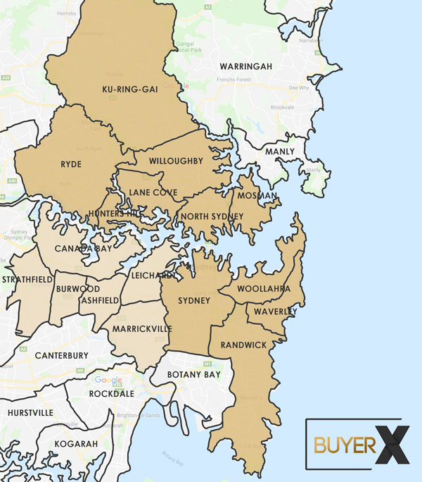 Sydney buyer agent suburbs